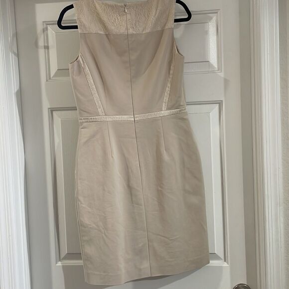 Antonio Melani Cream Sleeveless Dress - Picture 6 of 11